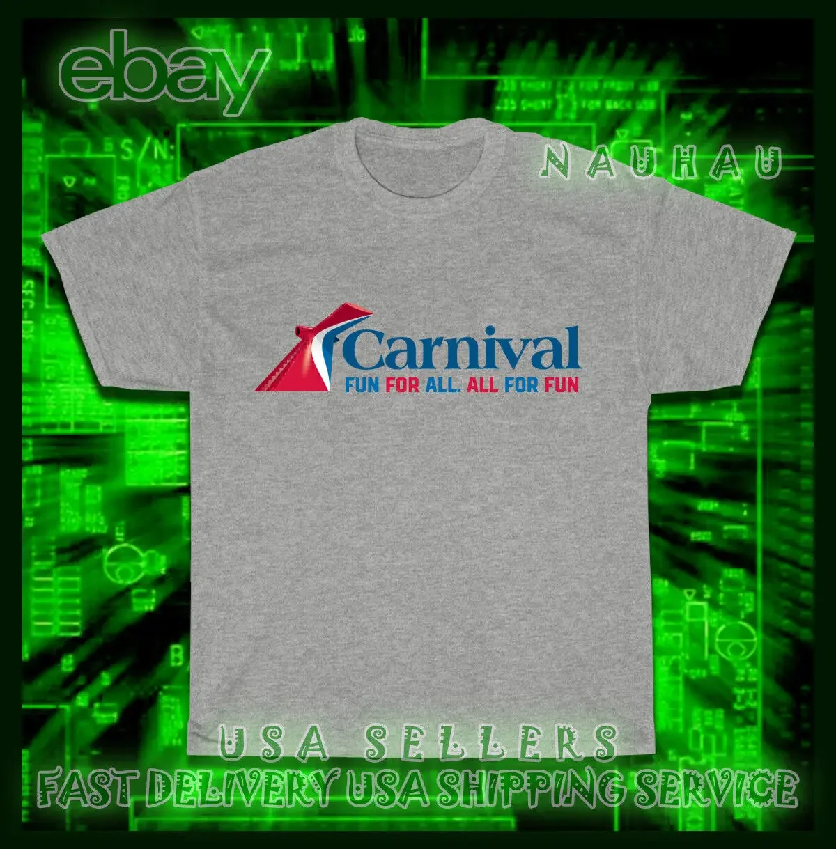 Carnival Cruise Line Chose Fun For All Men's T-Shirt American T-Shirt