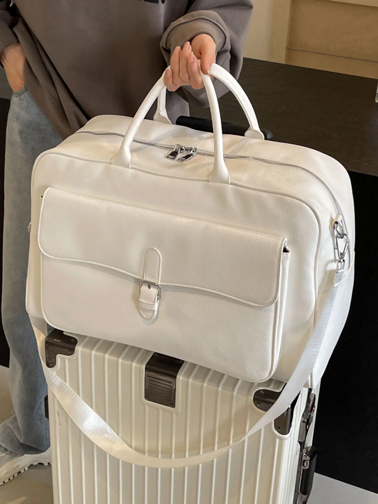 bolsa-de-viaje-unisex-de-color-puro-bandolera-de-gran-capacidad-para-viajes-cortos-forro-de-poliester-duradero-asa-suave