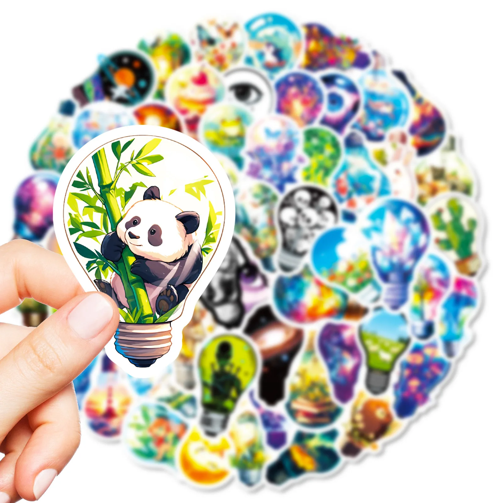 Autocollants du monde d'ampoul - Lighting World Decor avis et prix