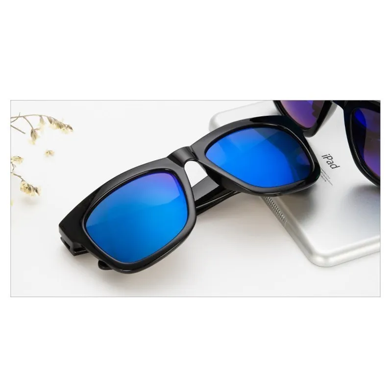 -100 zu-400 Myopie rezept sonnenbrille sauqre sonnenbrille blau spiegel brillen sonnenbrillen für frauen männer