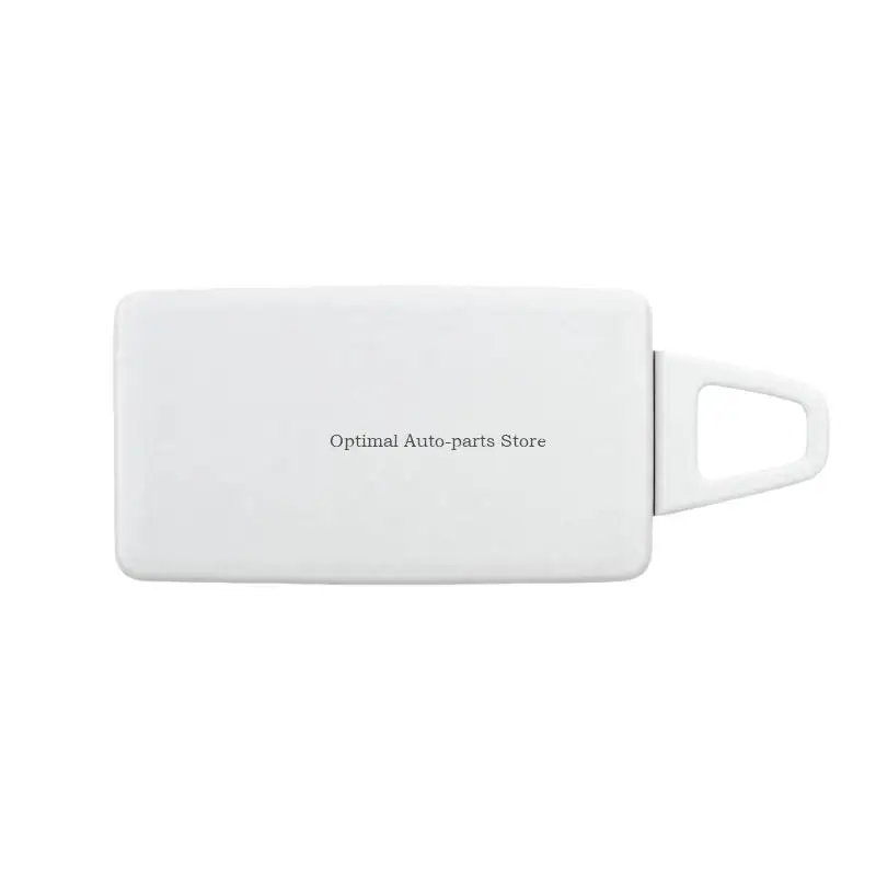 2068106902 Rounded Vehicle Sunshade Mirror for Personal Appearance Checks, with Side Extension and Vanity Mirror Function, 1