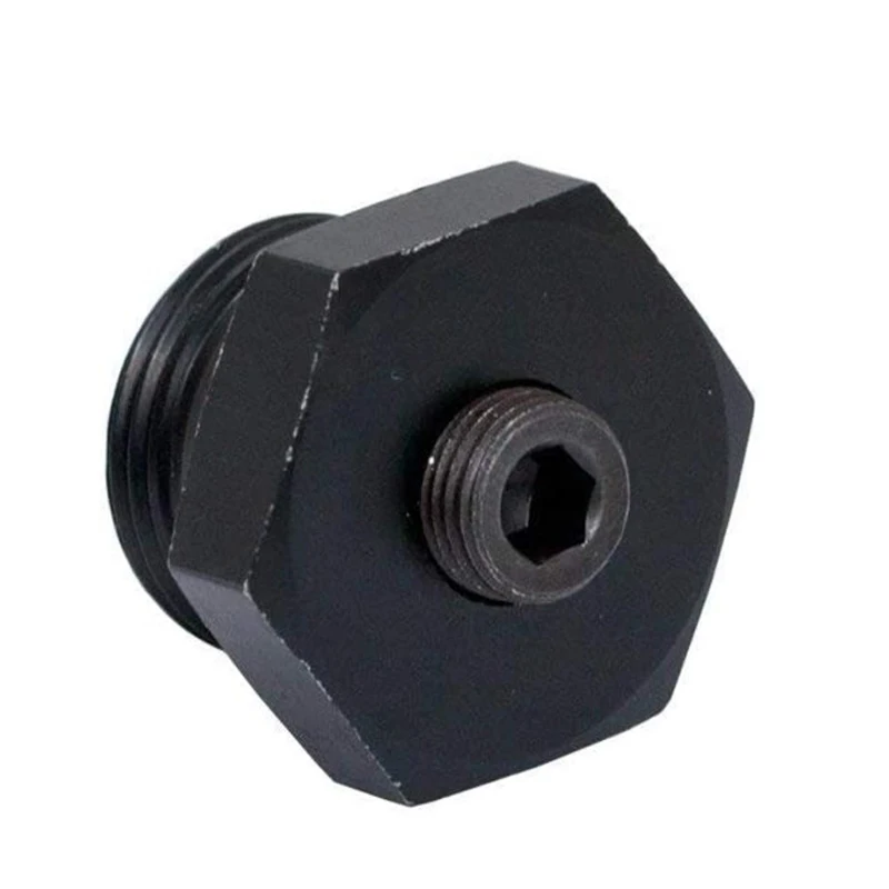 

Car Aluminum Intake Heater Boost Plug Sensor Adapter M22x1.5 Male 1/8-27 NPT Female Thread