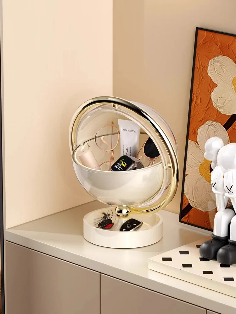 

Planet desktop storage box, dopamine key storage, entrance decoration, entrance storage rack, living room storage box