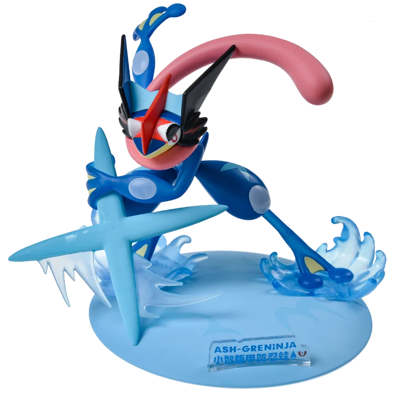 

Pokemon ASH-Greninja Anime Action Figure Model Statue Collection Desktop Decoration Ornament Toy Gift