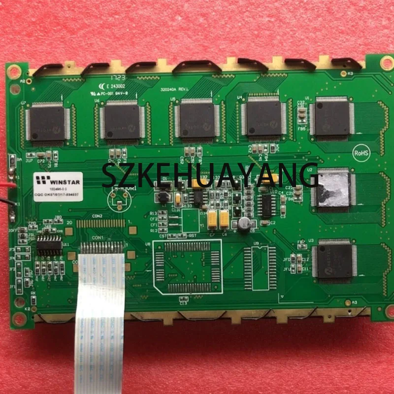 5.7 inch compatible LCD screen display For WG320240A-TFH-VZ #060 320240A REV.11 WG320240A-FTI-TZ#002 WG320240A-FTI-NZ#09  14PIN