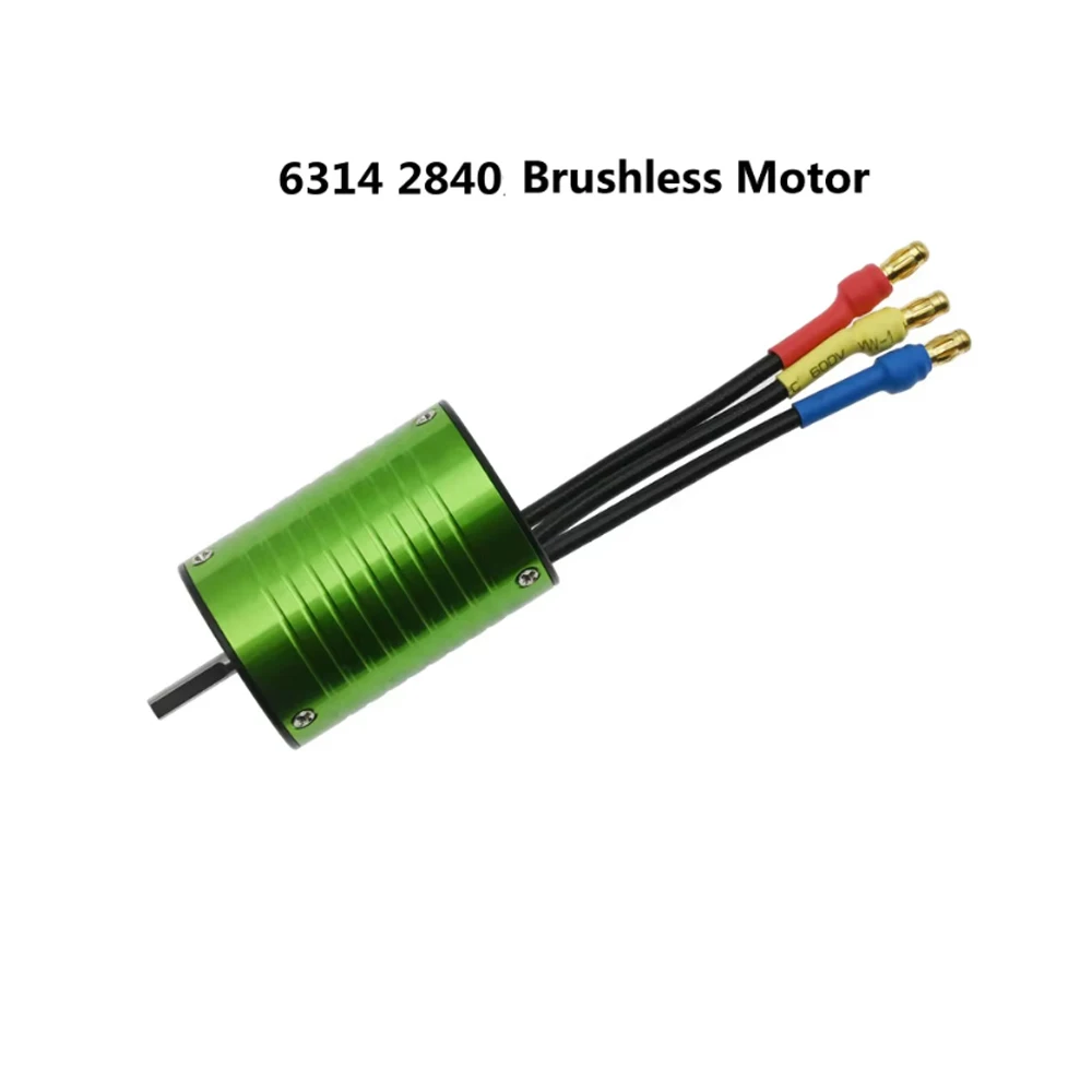 6314 브러시리스 엔진 2847 SCY 16101 Pro 16102 PRO 1/16 RC 자동차 원래 예비 부품 용 4000kv 모터