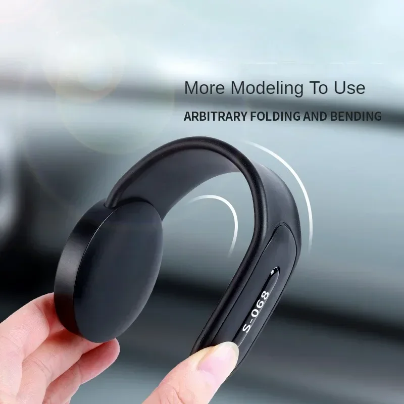 MagSafe Car Mount Detachable Bendable Aluminum Arm Magnetic Phone Holder Center Console Navigator Holder for Car Phone Mount