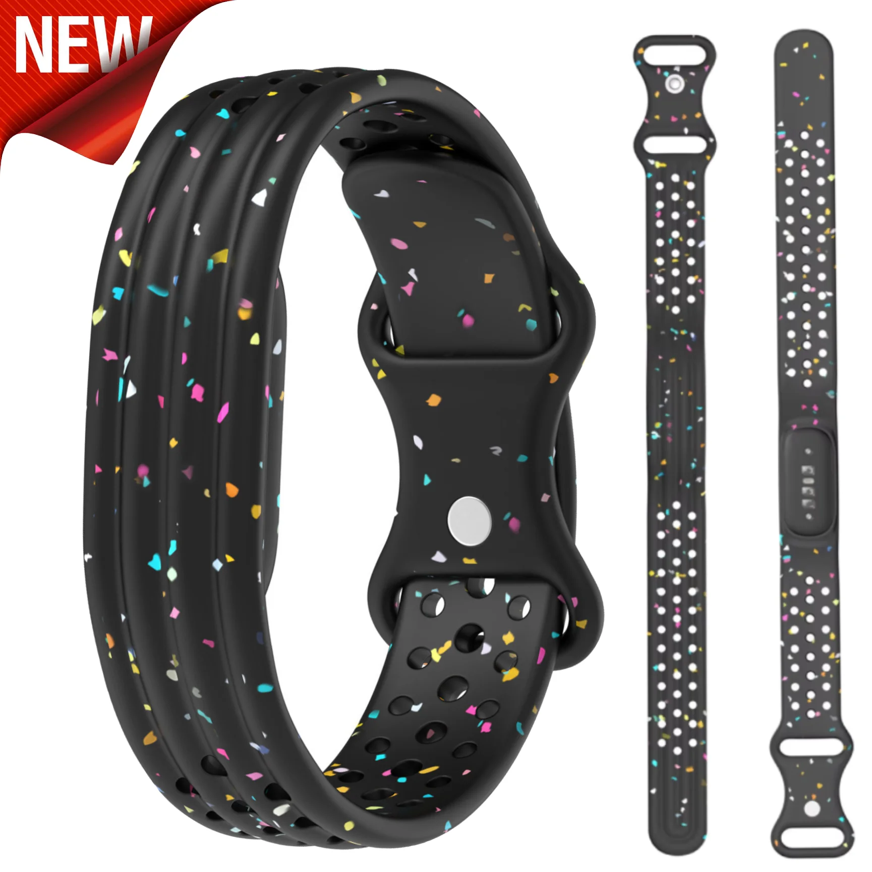 New Silicone Wristband for Google Fitbit Air Band Fitness Tracker Replacement Band Bracelet for Google Fitbit Air Accessories