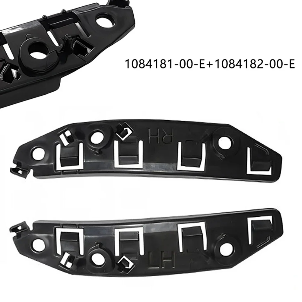 

Holder Front Bumper Bracket 1084181-00-E 1pair Accessories Fittings For Tesla Model 3 Plastic Support Practical Useful