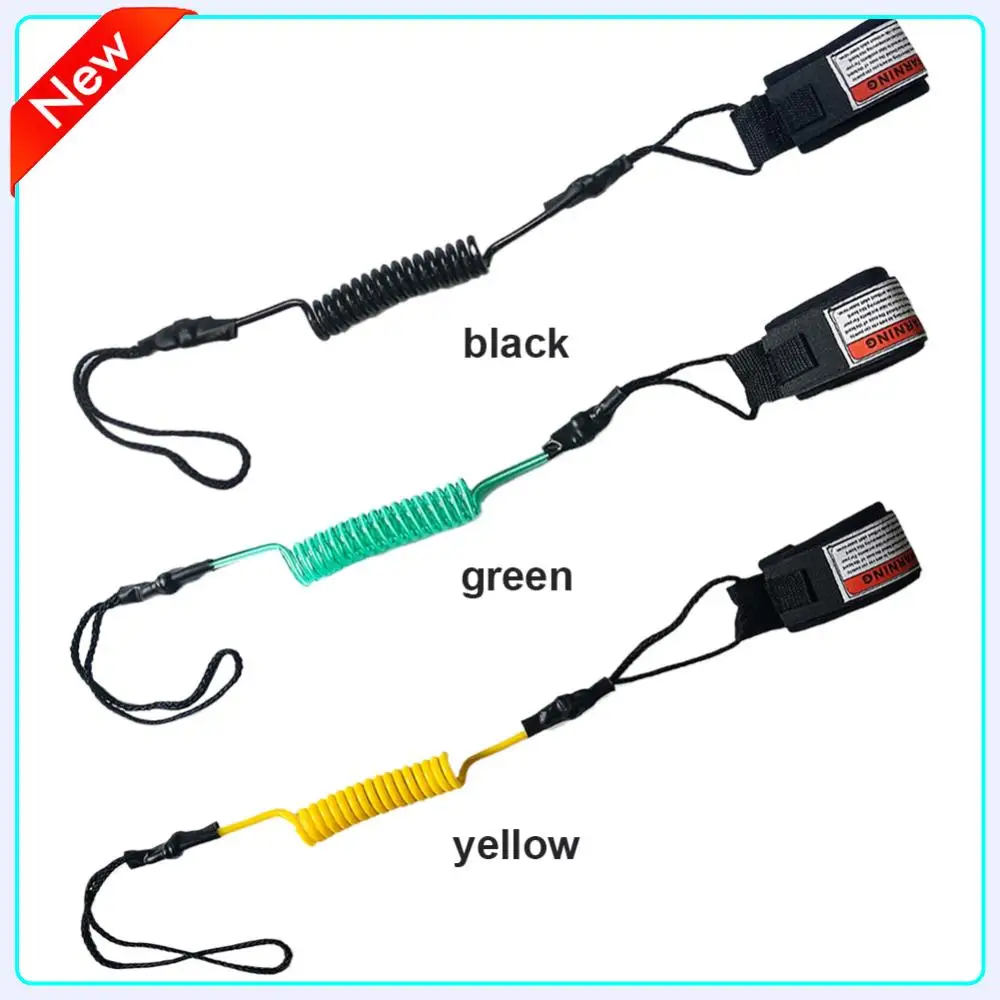 

Спиральный поводок для тела премиум-класса, поводок для тела из ТПУ, ремешок для щиколотки, аксессуары для серфинга