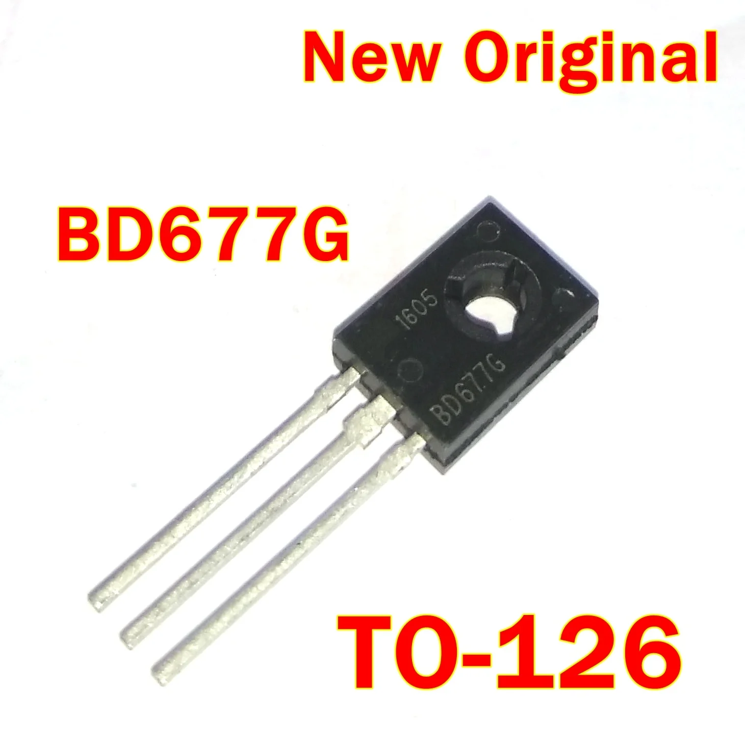 

1Pcs to 100Pcs Bd677G Bd677 To-126 New Original Silicon Npn Darlington Power Transistors