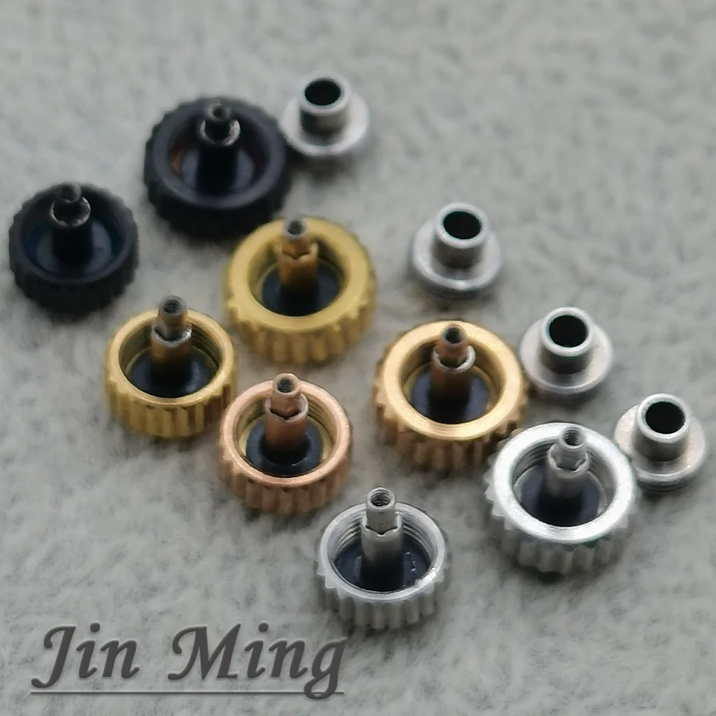 High Quality NH35 S Crown Log Case Crown S Crown Fit NH34 NH35 NH36 NH38 NH70 NH72 Watch Crown Stainless Steel