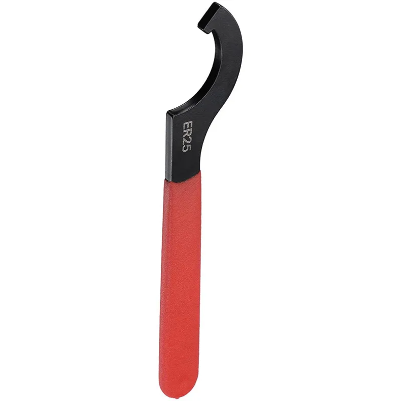 Spanner Hook Wrench Carbon Steel Chuck Collet For Lathe Clamping Nut Good Toughness High Hardness No Practical