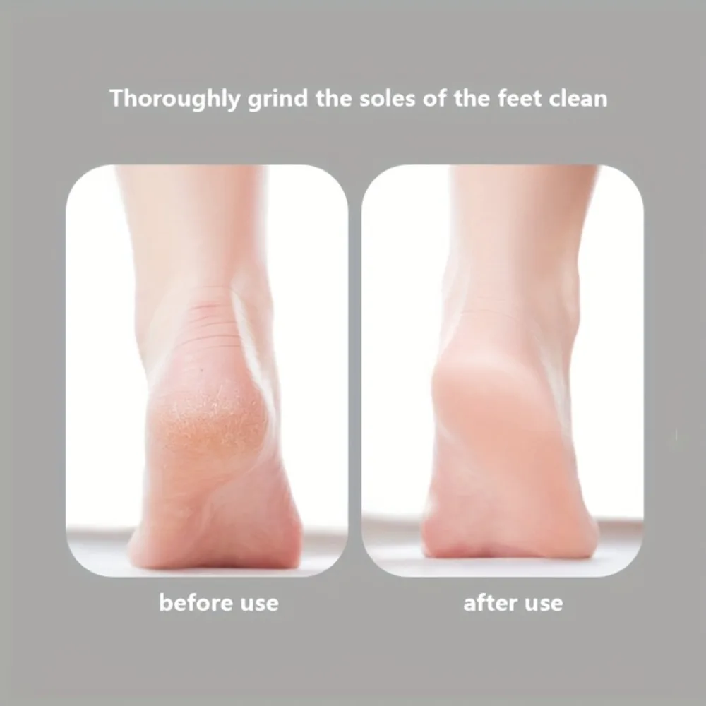 Dispositivo di rimozione portatile per lime per piedi in vetro nano per piedi lisci esfolia la pelle morta strumento per pedicure per uomini e donne strumenti per la cura dei piedi