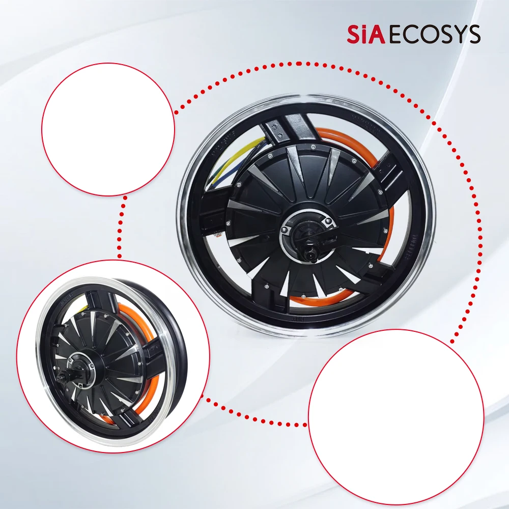 

Electric Motorcycle Brushless DC Wheel Hub Motor 16X2.75 Inch 260 V1.4 4000W 50H High Power for Eco-Friendly Vehicles