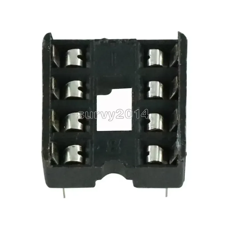 10PCS NEW 8pin DIP IC Socket Adaptor Solder Type Socket Pitch Dual Wipe Contact For arduino Board Module