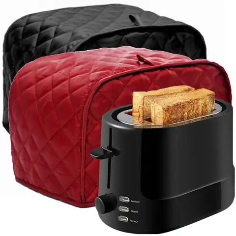 2 Slice Toaster Bakeware Cover Protector Dustproof Kitchen Clean Tools Organizer
