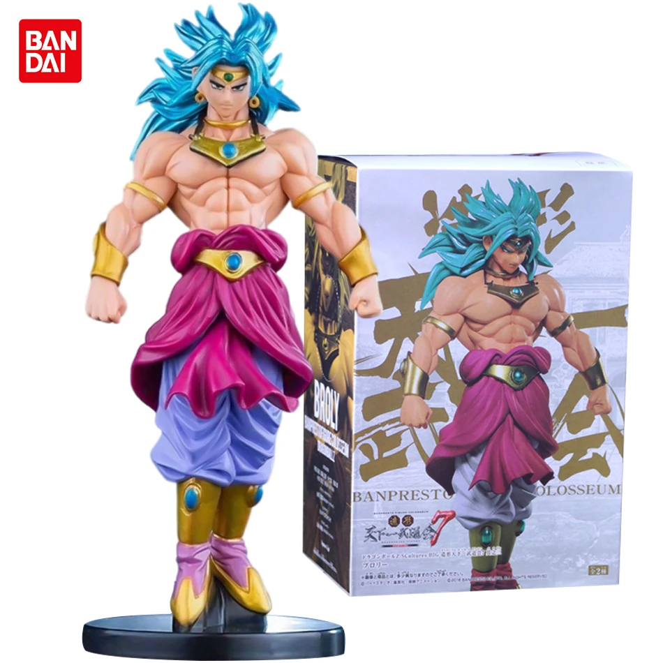 20cm dragon ball  Anime Figure Broli Super Figma Toys DBZ Super Action Figurine PVC Collection Model Toys For Kids Gifts