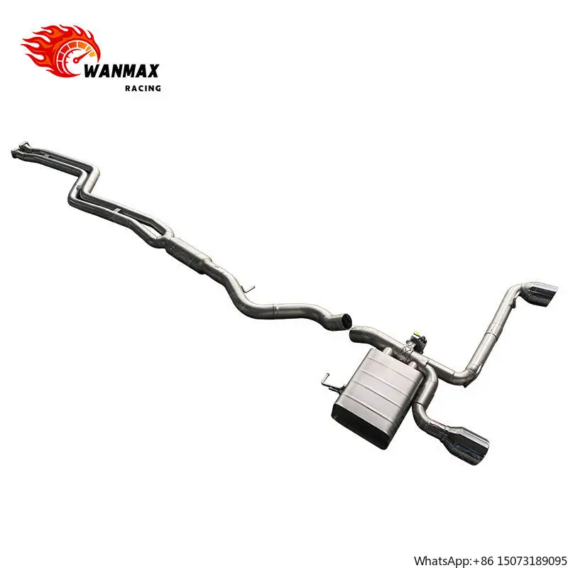 

Высококачественная спортивная выхлопная система Catback с клапанами из нержавеющей стали 304SS для BMW 325i E90 3L 2006 года