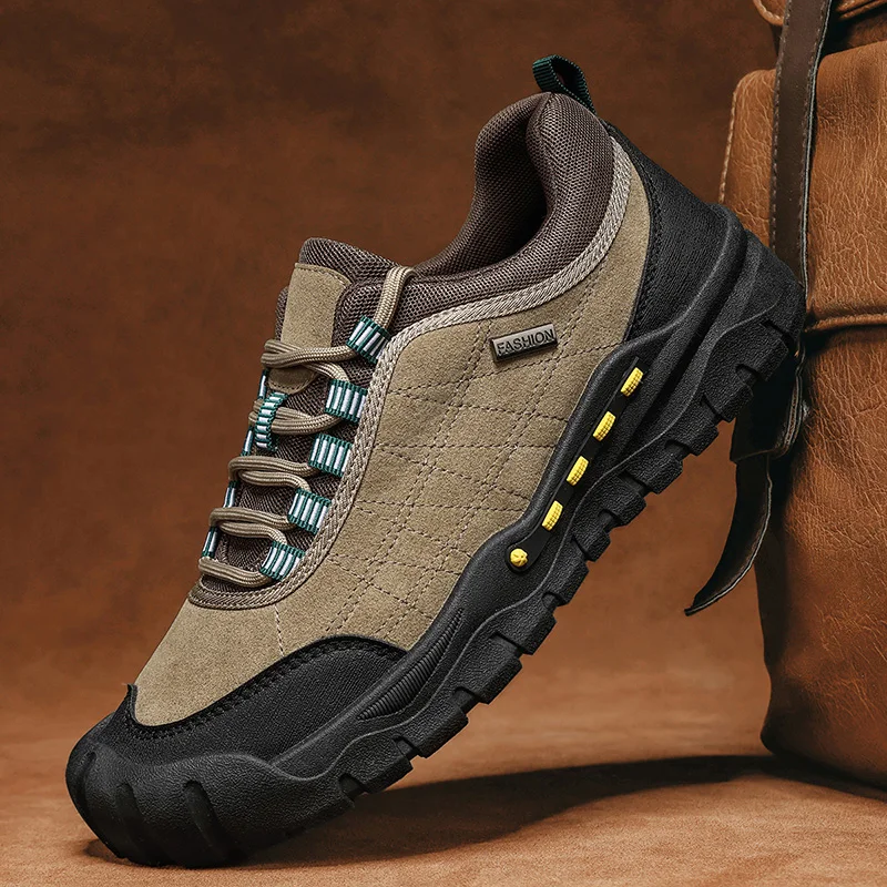 

Мужская походная обувь, роскошный дизайн, весенне-осенняя походная спортивная обувь, мужские виды спорта на открытом воздухе, рабочая обувь, кроссовки