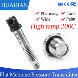 diaphragm pressure sensor water pumps pressure transmitter with led display