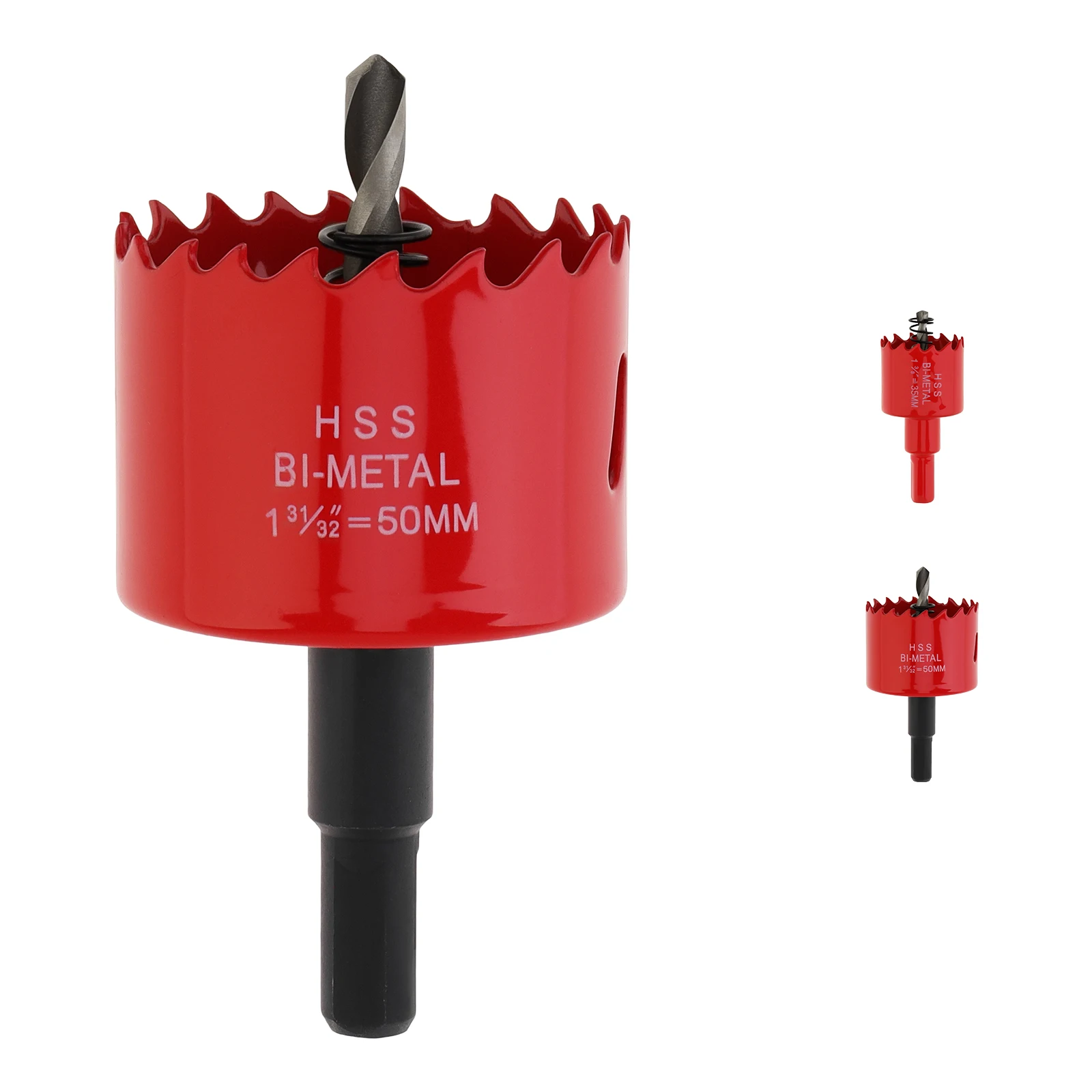 

1pcs Carbide Hole Saw Cutting Diameter 1-3/8 inch 2 inch Metal Hole Saw Drill Bit for Thin Metal Wood Carbon Steel Hole Cutter