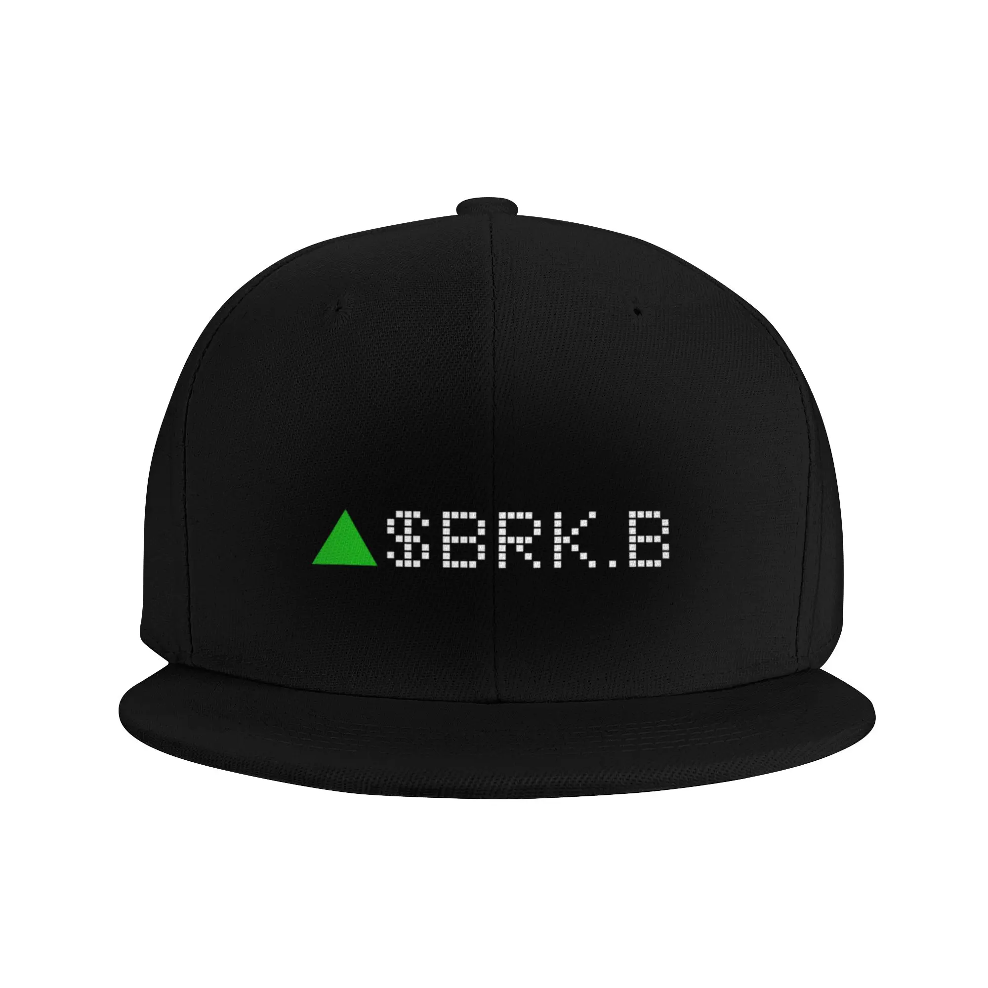 Fashion Berkshire Hathaway Inc  Class B Stock Ticker Green - White Font Flat Brim Sun Hat  Adjustable Denim Hat Cap For Women