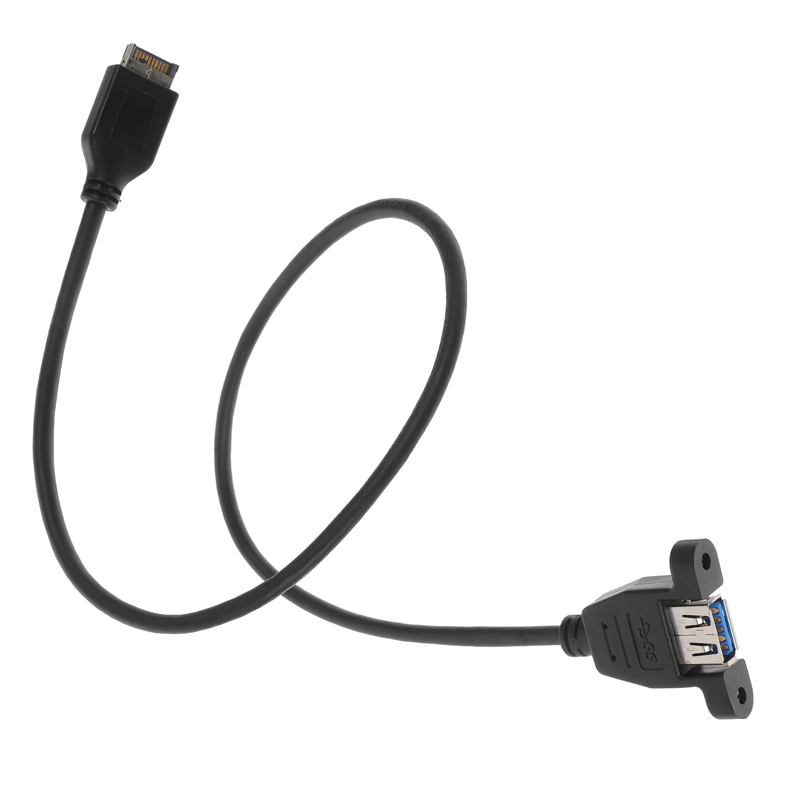 

USB Type to Extension Cable For Computer USB3.0 A Female Extension Cable 0.5m Desktop Motherboard Adapter Screw