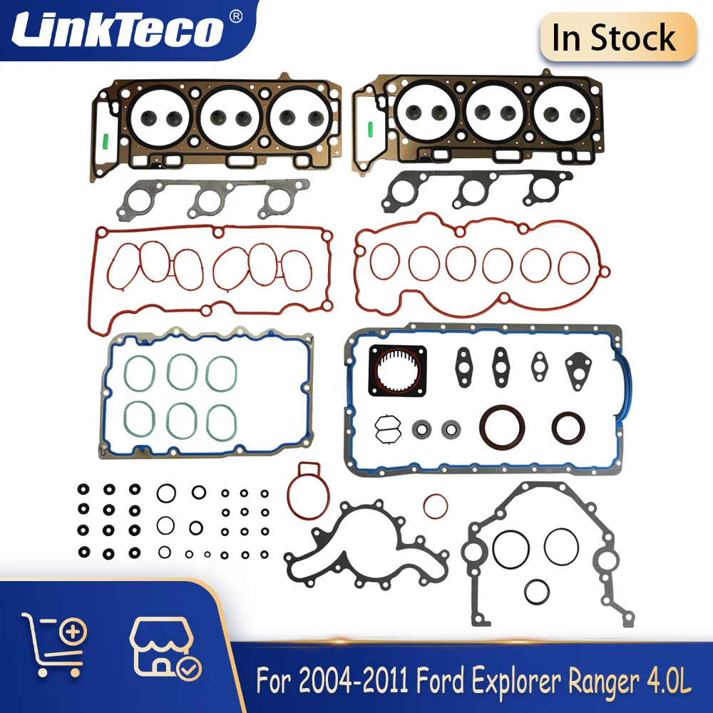 

Engine Full Head Gasket Set 4.0 L Gas For 04-11 Ford Explorer Sport Trac Ranger Mazda B4000 Mercury Mountaineer SOHC HS26300PT