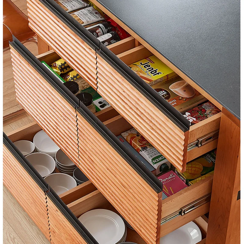 bar table restaurant integrated dining side cabinet locker multi-person dining table tea cabinet kitchen island rectangular
