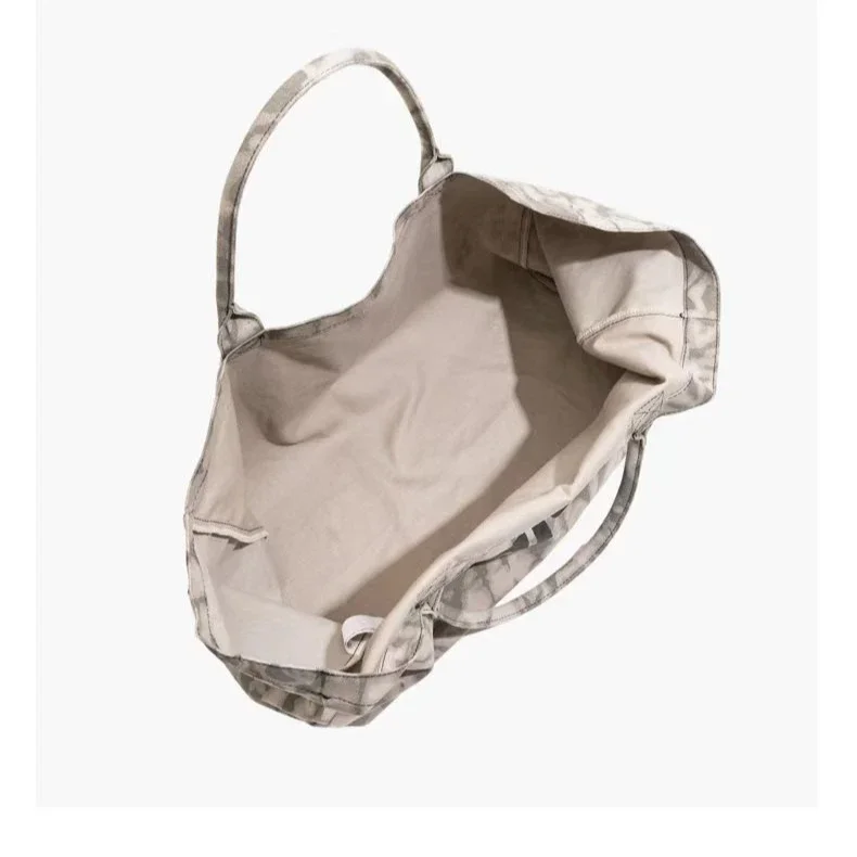 Designer Yoga Tote Bag Print Sports Fitness Single Shoulder Handheld Package Unisex Large Capacity Shopping Canvas Bag