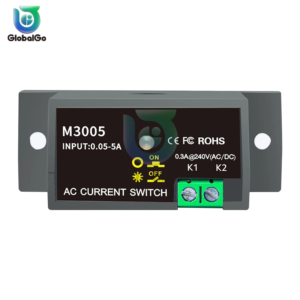 M3005 M3010 Current Detection Switch Induction Relay Switch Alarm Transformer Control Current Sensing Switch Detection Module