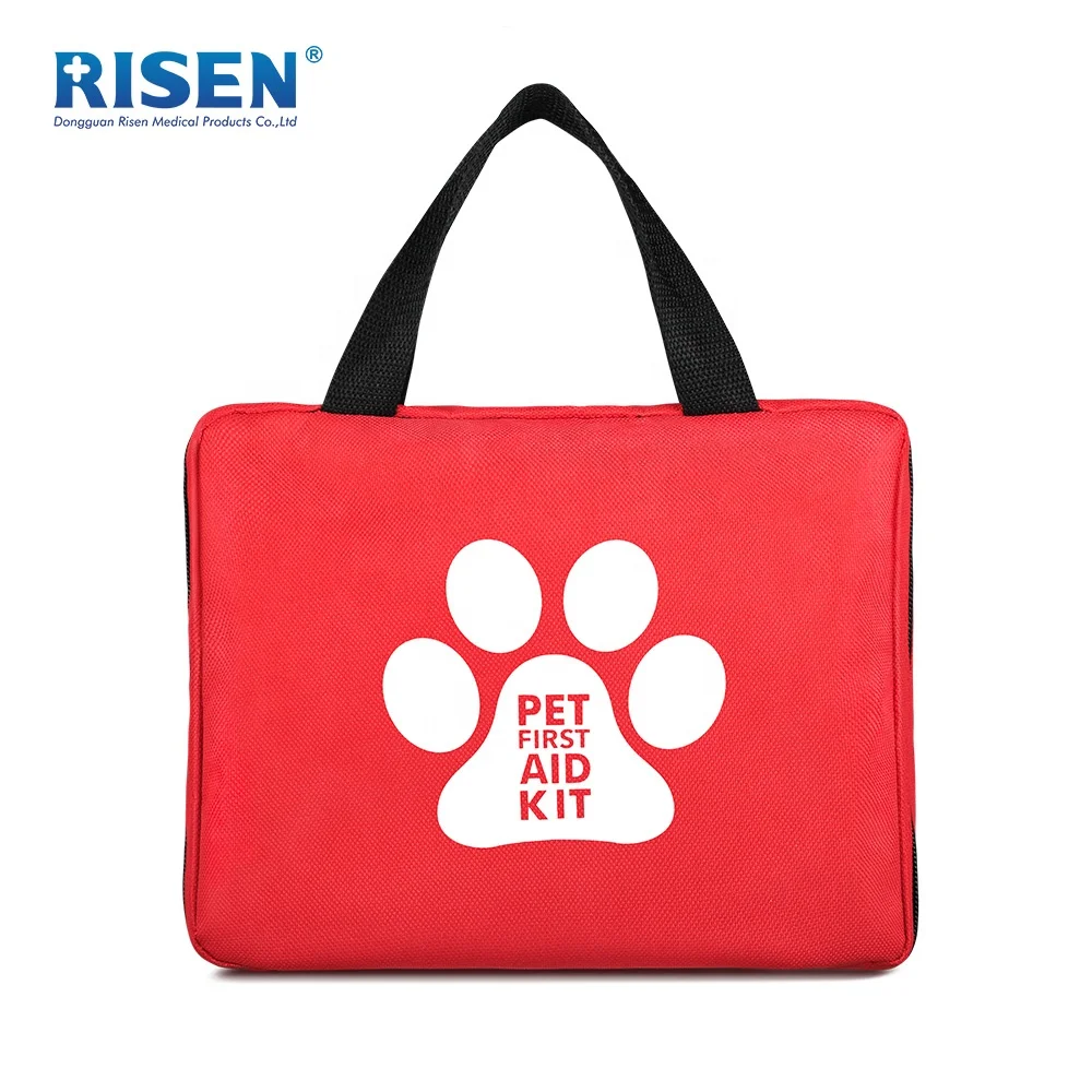 Kit de Primeiros Socorros Trauma para Pet, Animal Veterinário, Cão e Gato Cuidados, Acessórios de Treinamento, Novo Design, Veterinário, 2 em 1, 103 Peças