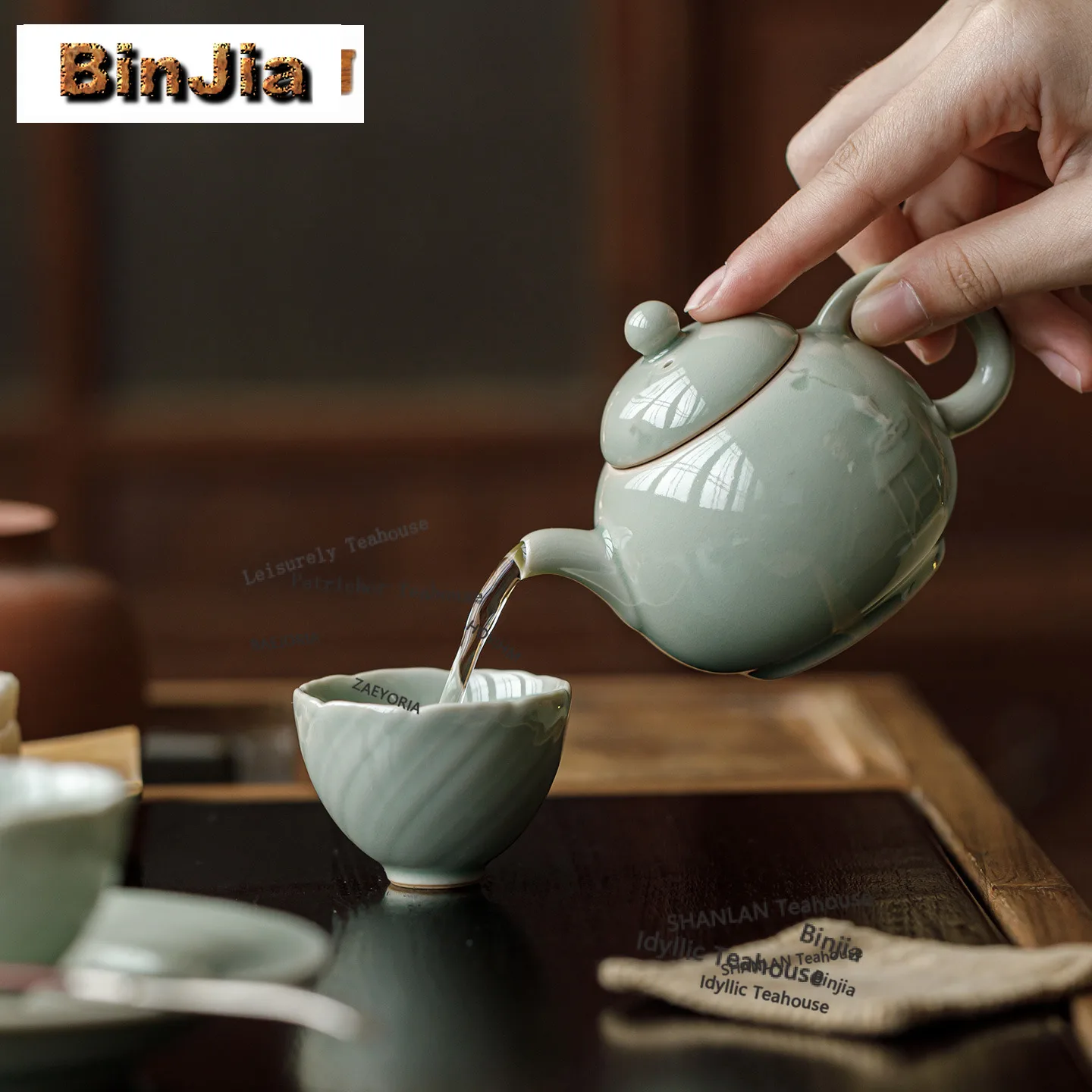 BAEJORIA 155ml Banana Moonlight Teapot Retro Tea Infuser Pot Tea Making Kettle With Ball Hole Green Tea Tea Services Supplies