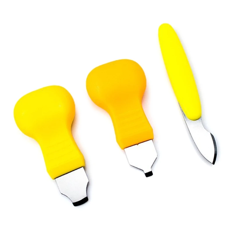 3-Piece Spudger Opening Pry Tool Opener Stainless Steel Opener for Phone Laptop