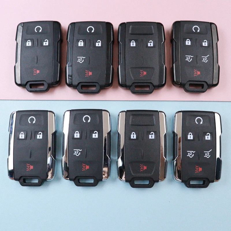 

Car Key Housing Case Shell for Chevrolet Silverado Tahoe GMC Suburban Tahoe Yukon Colorado 2500HD 3500HD Sierra Canyon Suburban