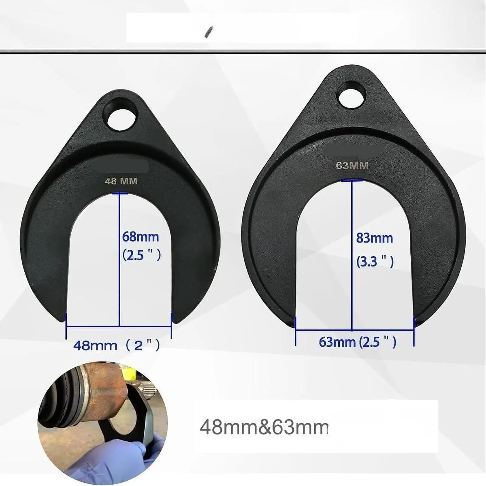 

Набор съемников внутренних колесных подшипников и ШРУСов с обратным молотком для автосервиса