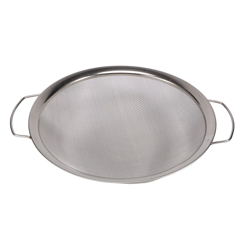 Paint Strainer Mesh Stainless Steel Paint Emulsion Honey Funnel Filter Cover Filter Tool Product 60-Mesh 11.4Inch Width