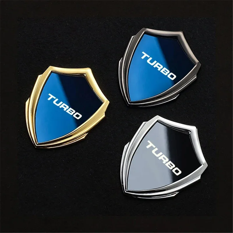 Автомобильные аксессуары 3D металлические аксессуары автомобильные наклейки для автомобиля Turbo Sport