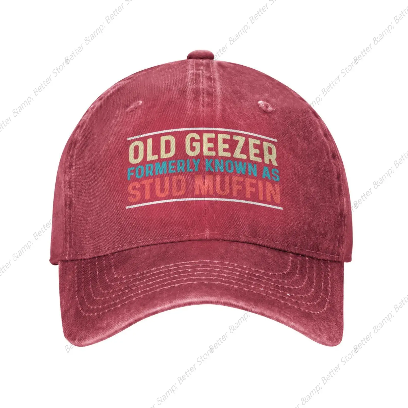 Old Geezer Formerly Knowns As Stud Muffin Hat Men Baseball Cap Cute Hats