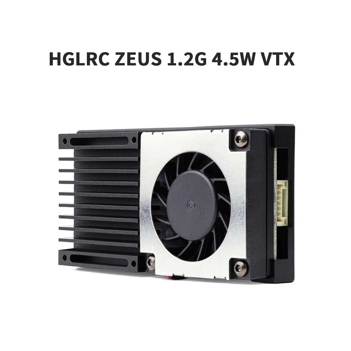 HGLRC ZEUS 1.2G 4.5W VTX 8CH 25mW 800mW 4.5W Power FPV Image Transmission Video Transmitter For Long Range RC FPV Drone