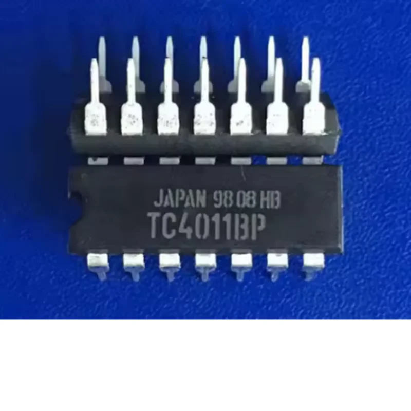 10PCS TC4011BP TC4011 direct insertion DIP-14 brand new original imported four-way 2-input NAND gate Electronic chip IC