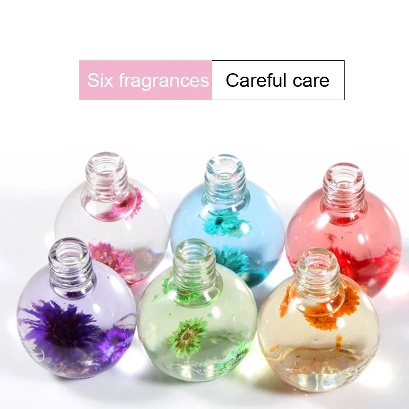 Dried Flower Softener Oil for Nail Care-15ml Bottle - Cuticle Repair & Skin Protector