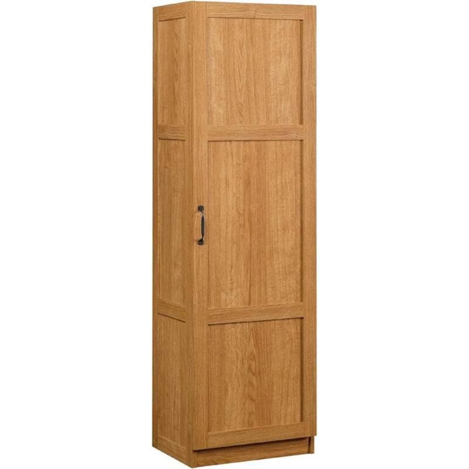 Engineered Wood Storage Pantry in Highland Oak Finish United States