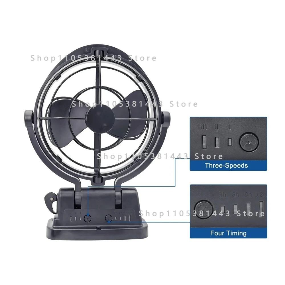 

Hot Sale Caravan PartsLimit Lock Black|White12v/24v Cooling Fan