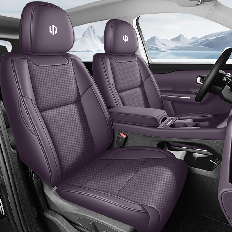 Full Surround PU Leather Auto Seat Protector Cushion Covers 5‑Seats Fit for Leapmotor B10 Automobile Interior Supplies