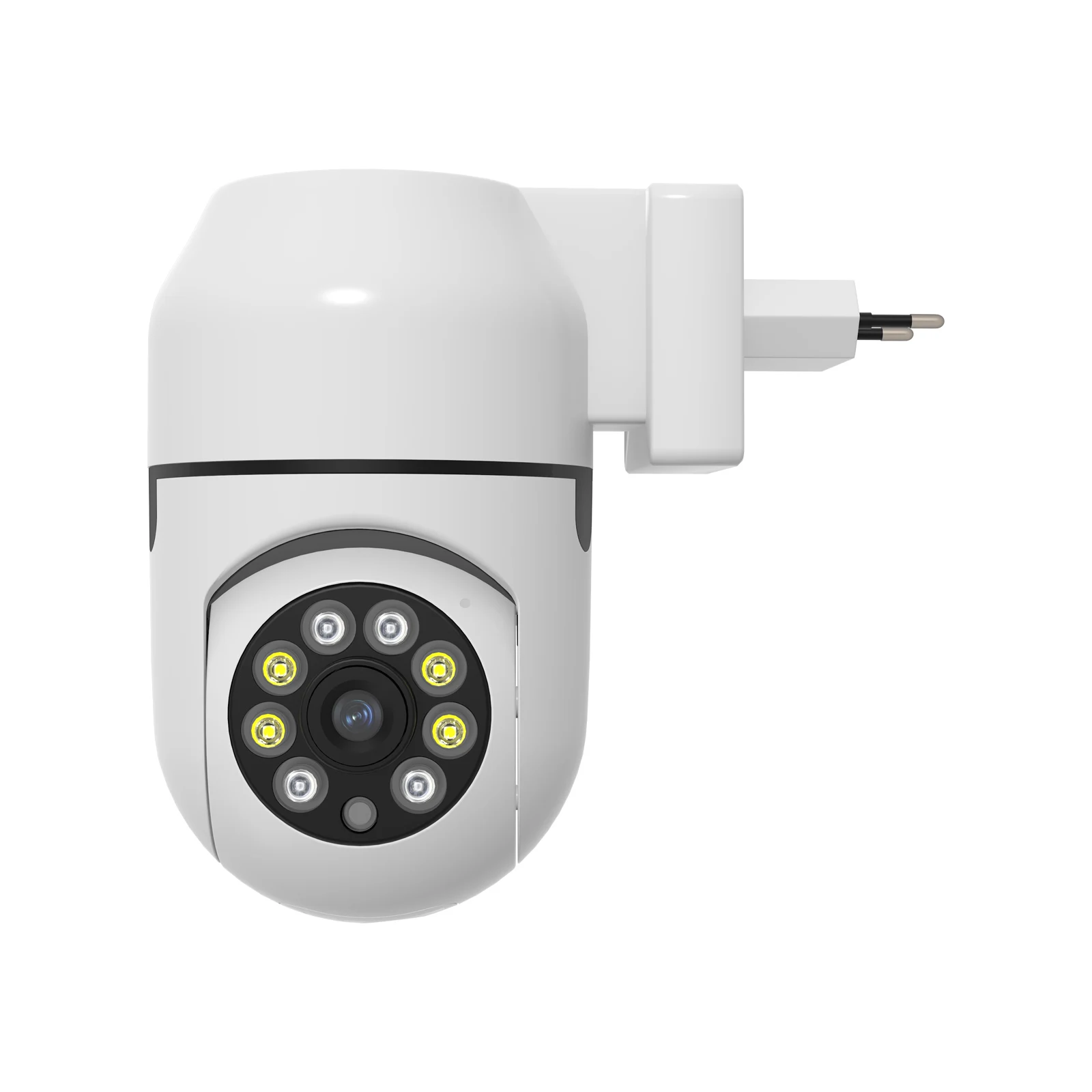 Câmera Wi-Fi 360° com Alarme, Detecção de Pessoa e Rastreio, Visão Noturna 4IR+4Luz, Chamada Bidirecional, App Smart, Coibeu
