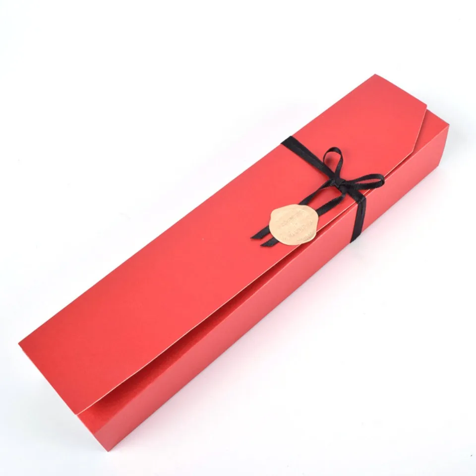 10/20/30PCS Rechteckiges Perlglanzpapier Rot Valentinstag Schokoladenpapier Box Großhandel Lange Streifen Falten Süßigkeiten Geschenkpapier – Detail 10