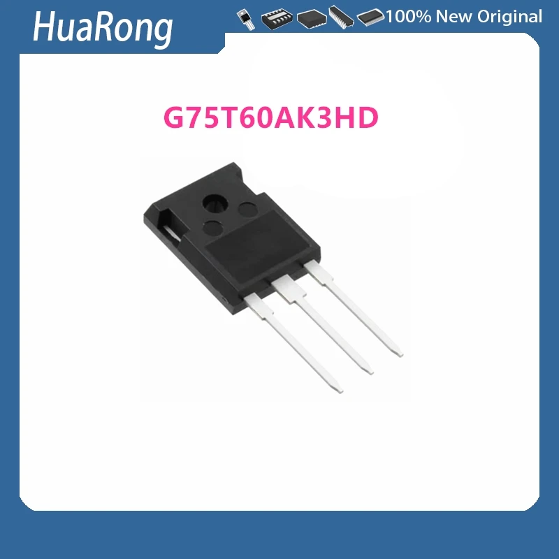 5Pcs/Lot G75T60AK3HD 75A600V TO-247 MP4209 ZIP10 TLE4261-2 4261-2 TO-220-7