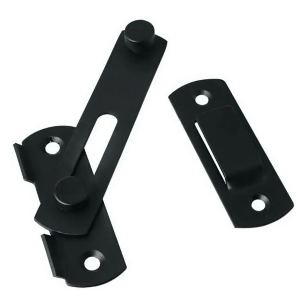 New Gate Door Latch Stainless Steel Flip Latch Safety Door Lock Bolt Latches Sliding Hasp Gate